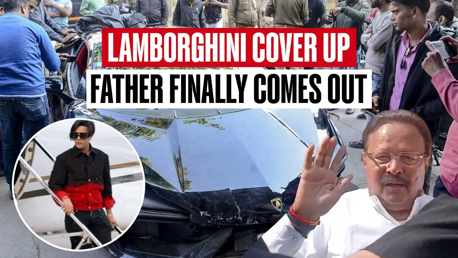 kk mishra tobacco Kanpur Lamborghini Crash: Tobacco Baron KK Mishra Puts Blame On Driver In  Latest 'Coverup', Says Shivam Is In Delhi For Treatment