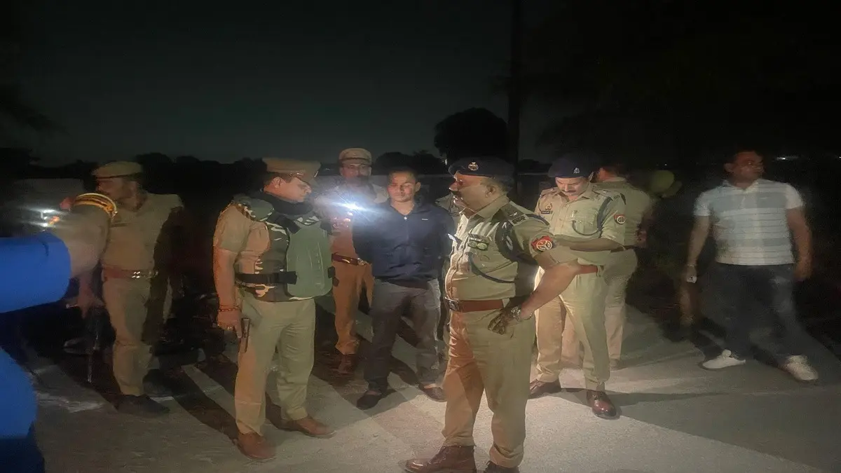 Kanpur Police Nab Notorious Criminal Aman Katiyar In Encounter Kanpur Police Nab Notorious Criminal Aman Katiyar In Encounter