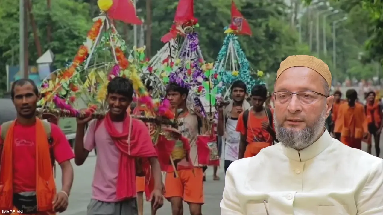 Kanwar Yatra Asaduddin Owaisi