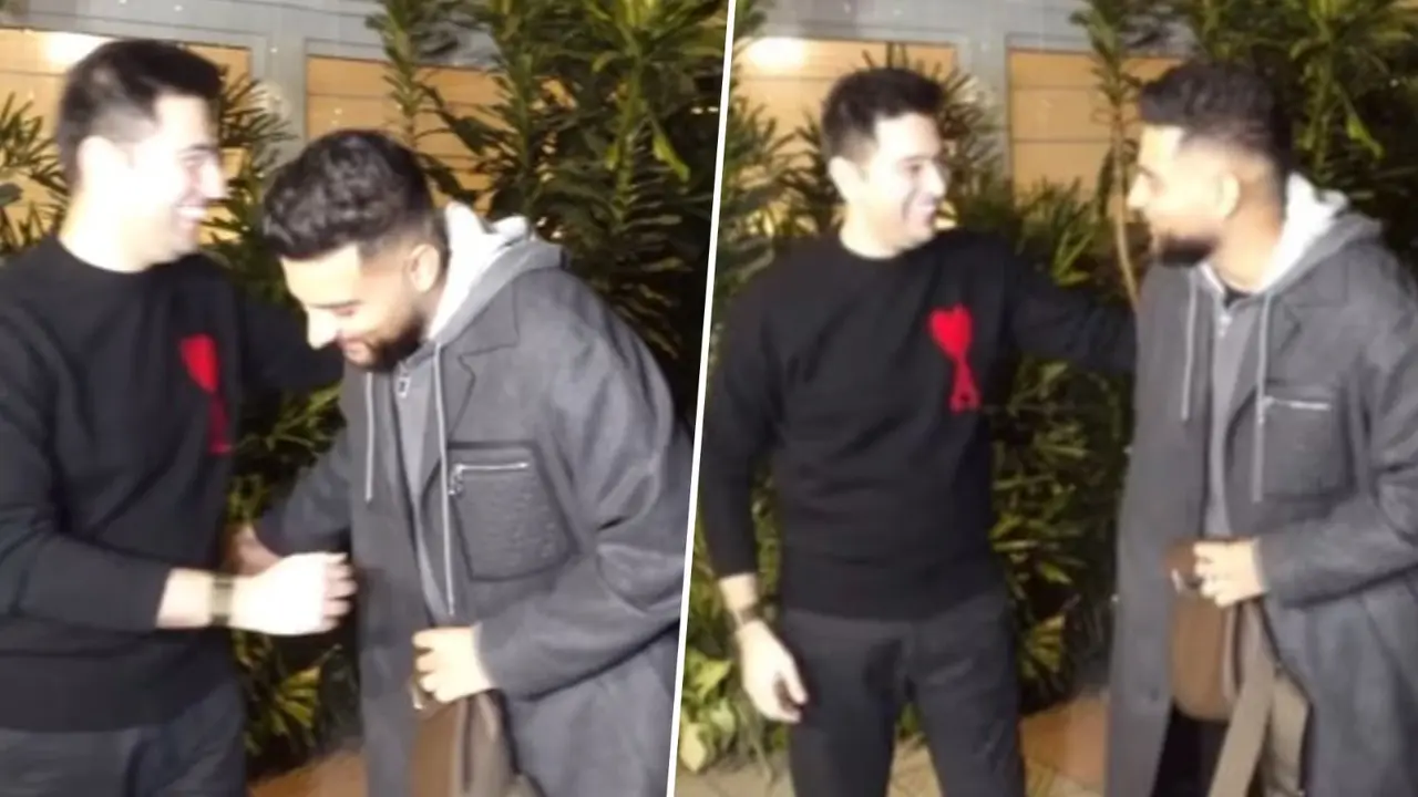 Karan Aujla meets Raghav Chadha