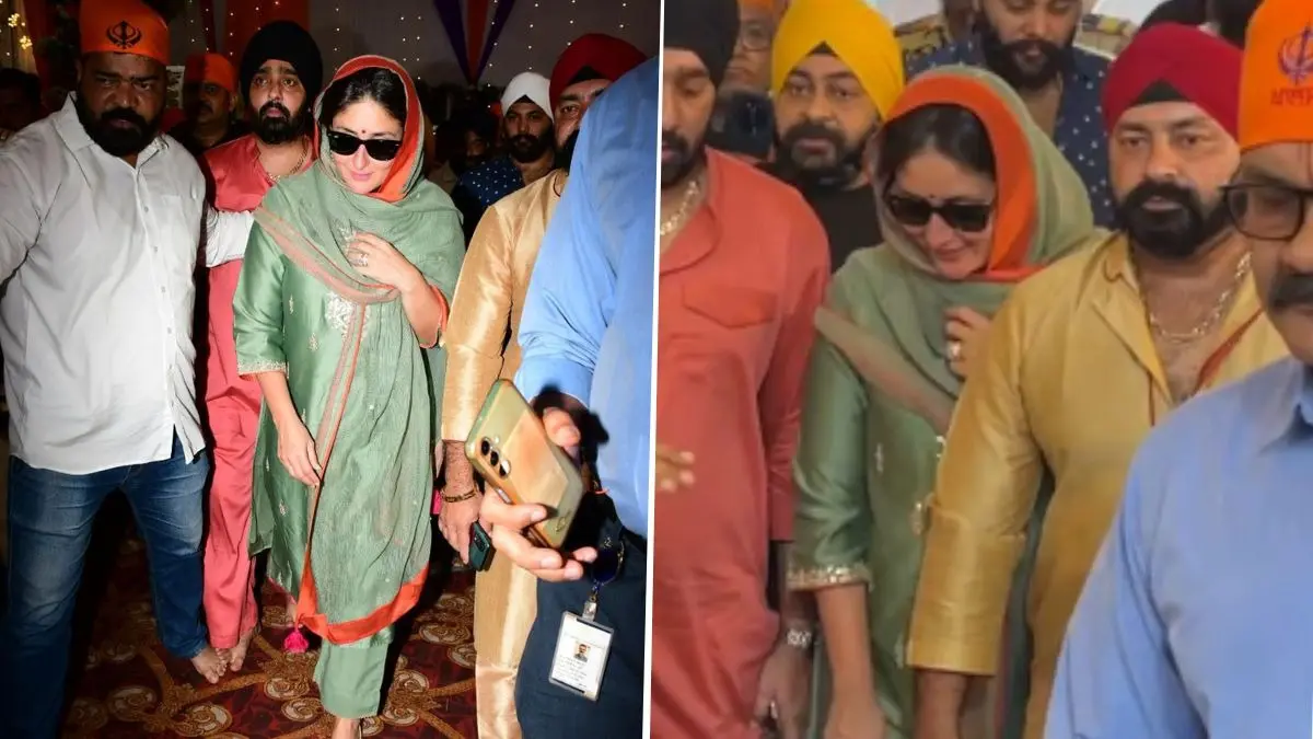Kareena Kapoor at Gurudwara