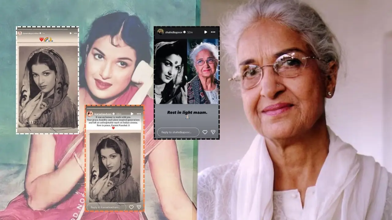 Kareena Kapoor Khan, Kiara Advani, Shahid Kapoor Mourn Kamini Kaushal's Demise, Pay Heartfelt Tribute