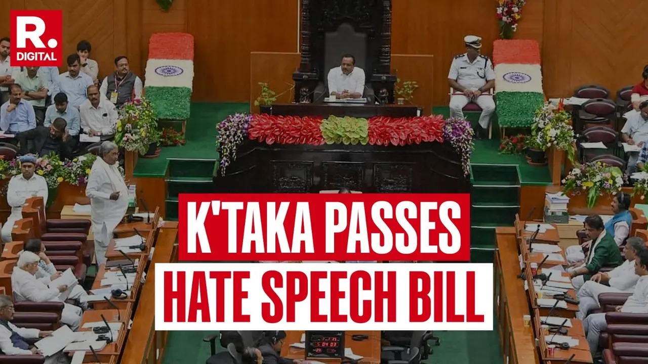 Karnataka Assembly Passes 'Hate Speech Bill' Despite Opposition Uproar