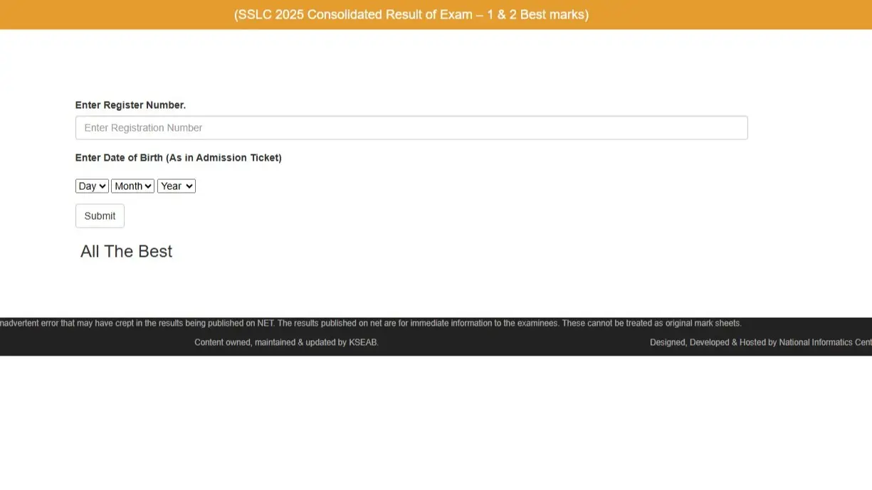 Karnataka SSLC 2 Result 2025 Declared at karresult.in, Direct Link to Download Scorecard