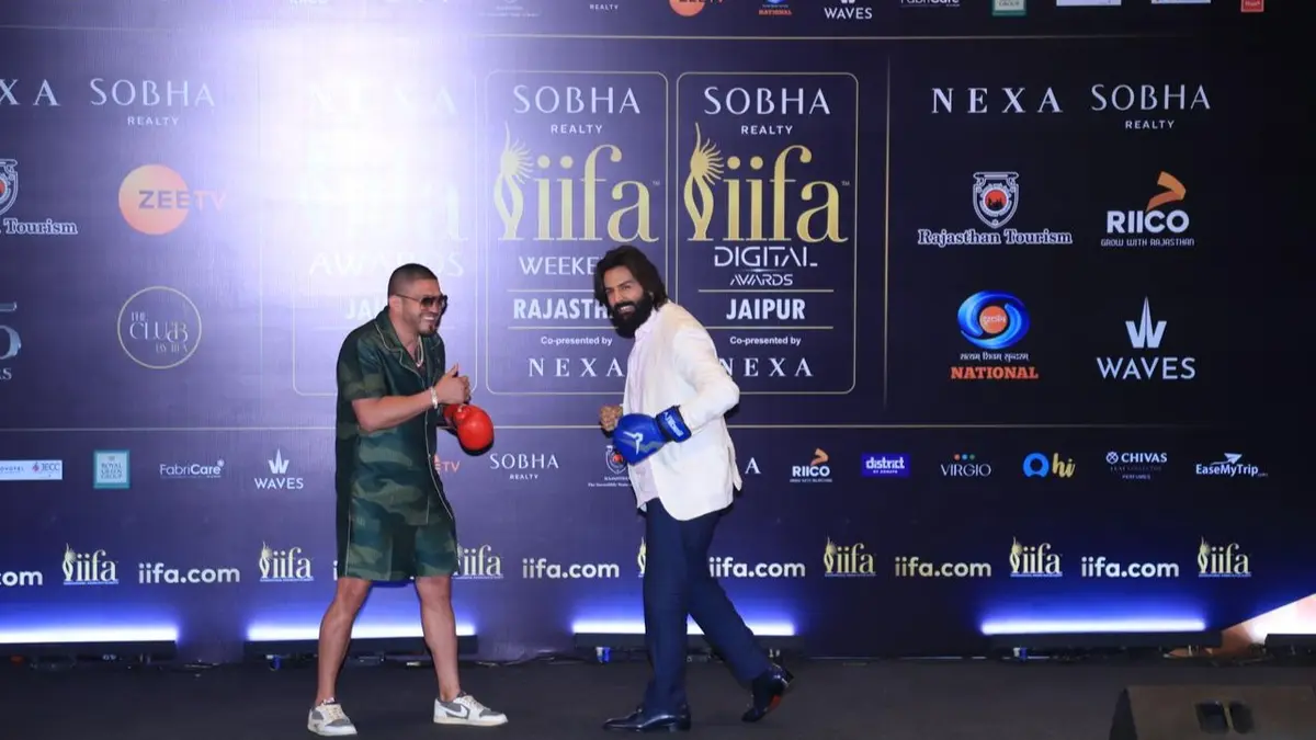 IIFA 2025: Exes Kareena Kapoor And Shahid Kapoor, Nora Fatehi, Kartik Aaryan Attend Awards Night In Jaipur Kartik Aaryan and Honey Singh At IIFA 2025