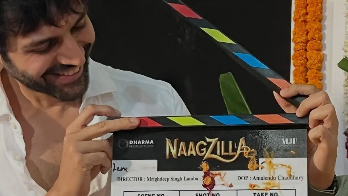 Kartik Aaryan Begins Shooting For Naagzilla.