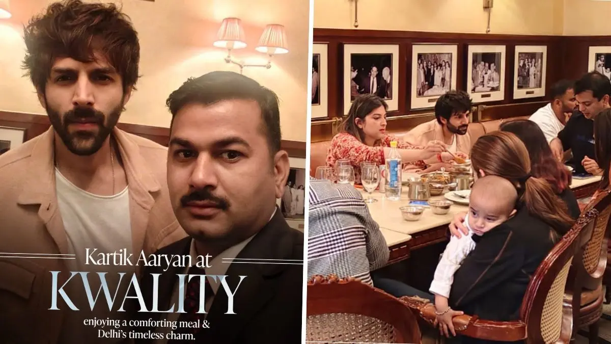 Kartik Aaryan Dines At 86-Year-Old Delhi Restaraunt, Kwality; Know What Makes The Eatery Iconic Kartik Aaryan dines at Kwality