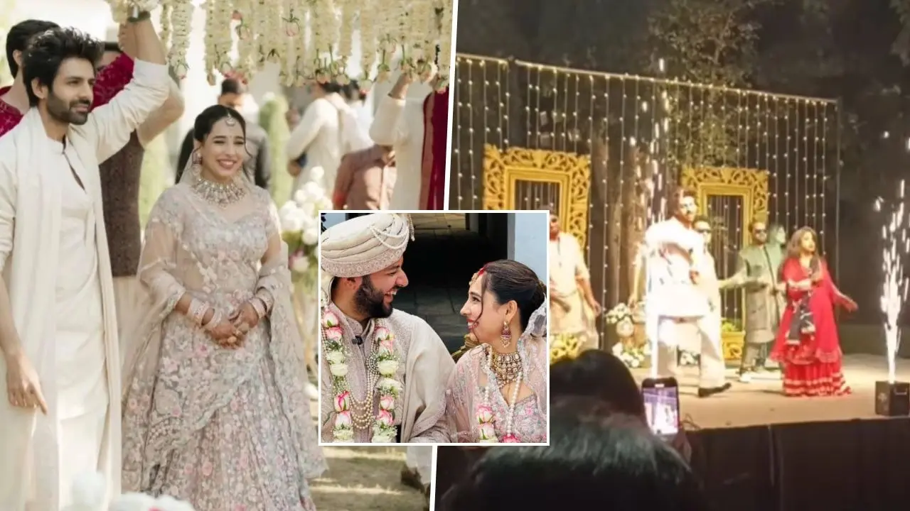Kartik Aaryan's sister wedding