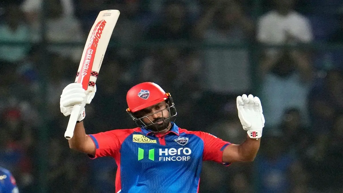 Karun Nair celebrates his 50