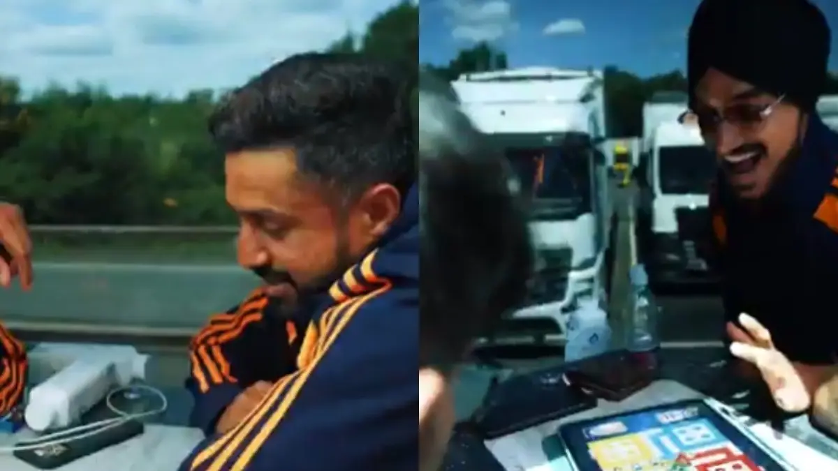 Karun Nair (L), Arshdeep Singh (R)