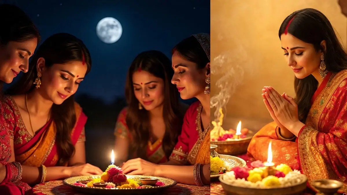 karwa-chauth-2025-live-updates-shubh-muhurat-puja-vidhi-chandrodaya-time-live-chand-nikalne-ka-samay-live-news