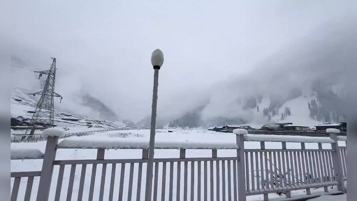 Kashmir ushered in the New Year under a spell of fresh snowfall 