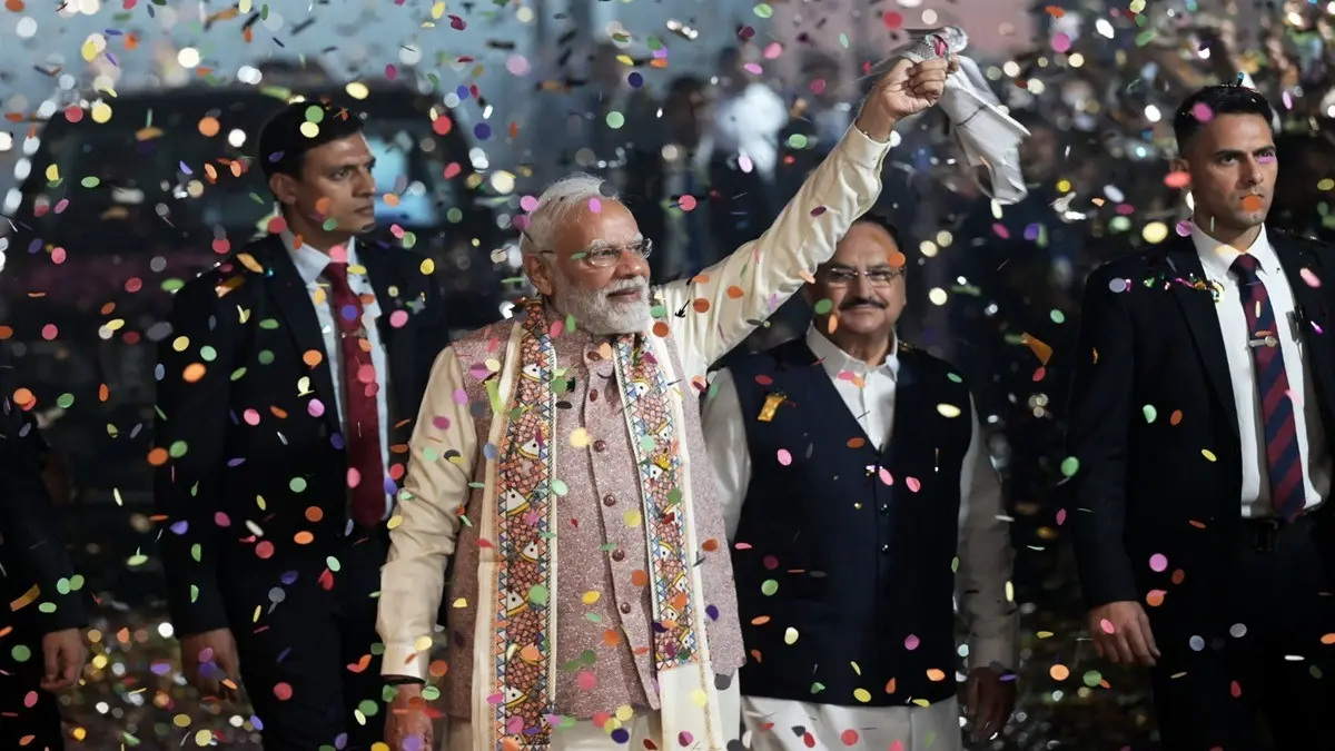 ‘Katta Sarkar Will Never Return In Bihar’: PM Modi’s Victory Speech Targets Mahagathbandhan ‘Katta Sarkar Will Never Return In Bihar’: PM Modi’s Victory Speech Targets Mahagathbandhan