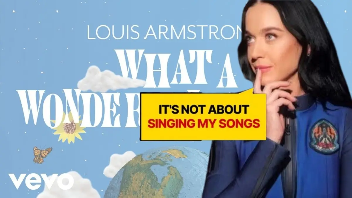 Katy Perry Sang What A Wonderful World In Space