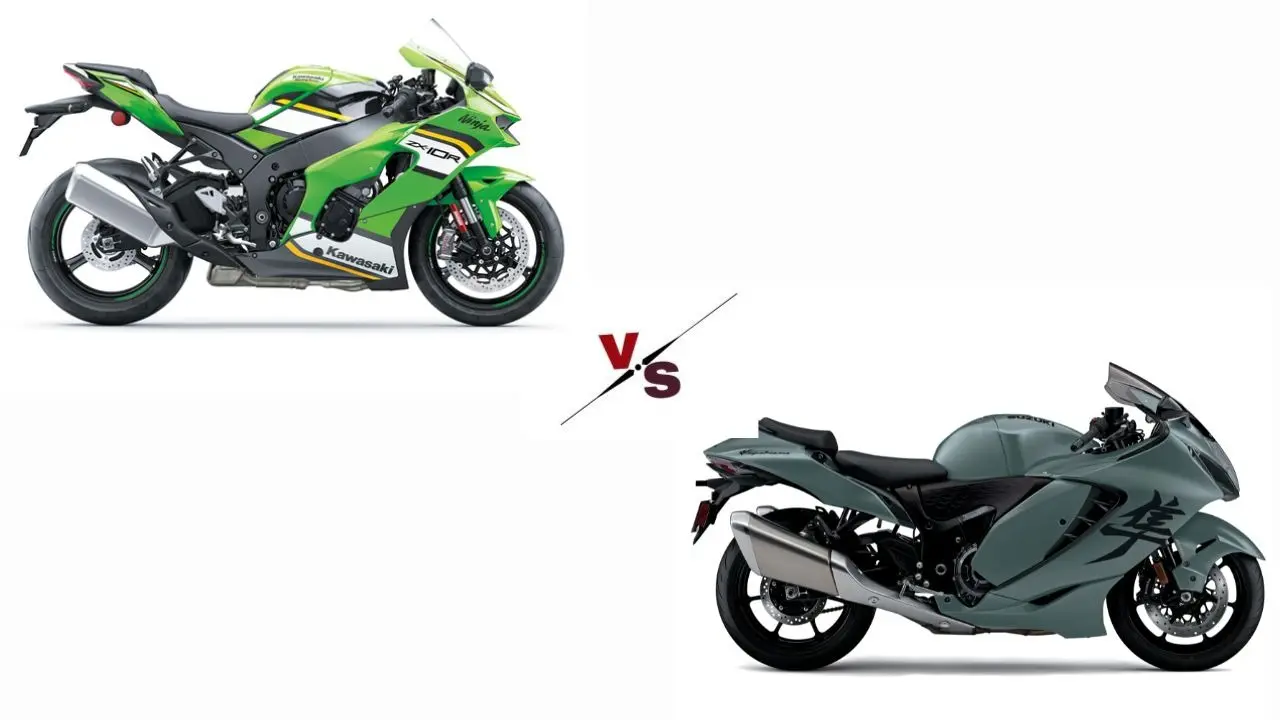 Kawasaki Ninja ZX-10R vs Suzuki Hayabusa