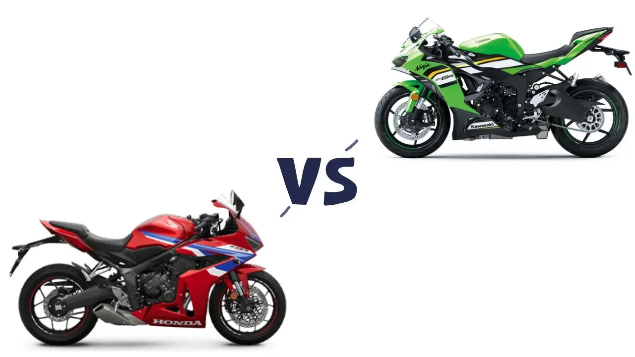 Kawasaki Ninja ZX-6R vs Honda CBR 650R
