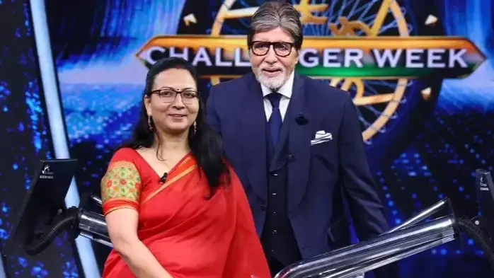 KBC में नंगे पैर पहुंची मां, बिस्तर पर पड़े बीमार बेटे के लिए जीतना चाहती पैसा; अमिताभ का पसीजा दिल KBC 16