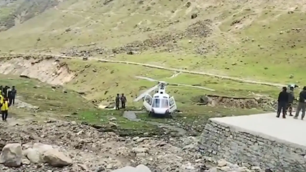 Kedarnath Helicopter Crash Video