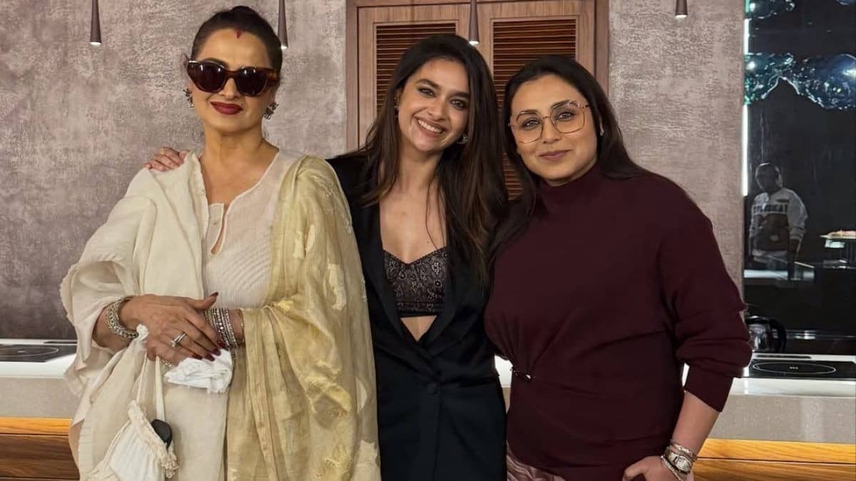Keerthy Suresh Shares Special Moments With Rekha and Rani Mukerji