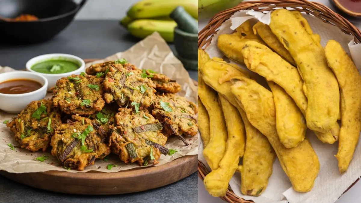 Kele Ke Chilke Pakore Recipe: घर पर इस तरह बनाएं कच्चे केले के छिलके के पकौड़े, चाय के साथ डबल स्वाद; अभी नोट करें रेसिपी Kele Ke Chilke Pakode Recipe