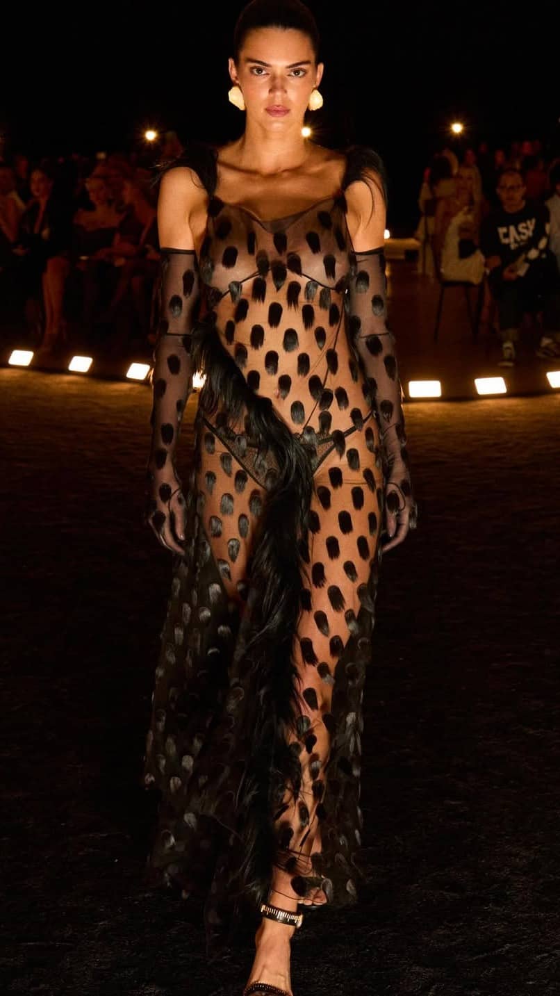 Kendall Jenner Closes Schiaparelli Show In Risque Sheer Dress | Republic World Kendall Jenner Closes Schiaparelli Show In Risque Sheer Dress | Republic World