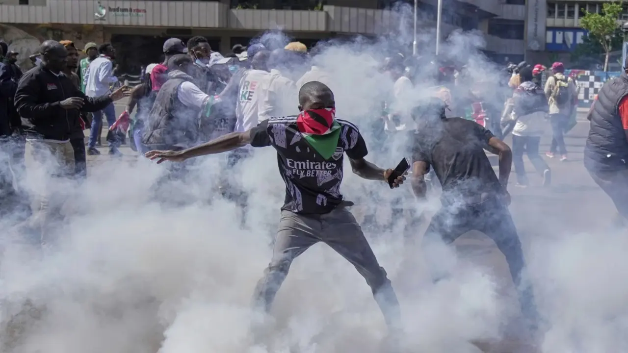 kenya anti government protest