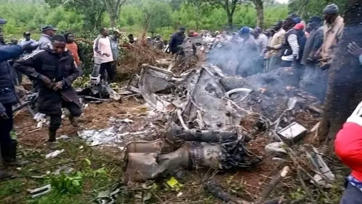 Kenyan MP Johana Ng'eno Among 6 Killed In Nandi County's Helicopter Crash