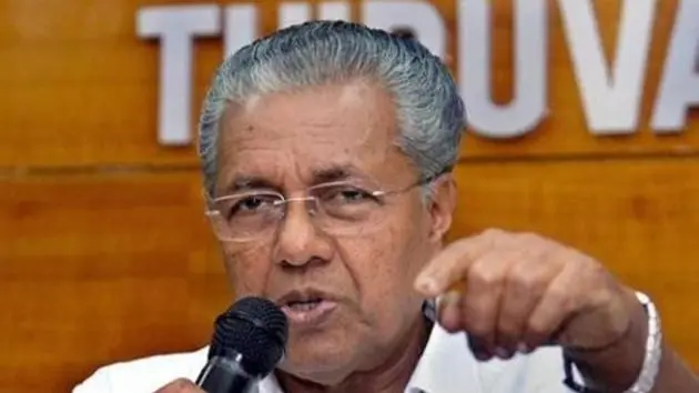 Kerala Chief Minister Pinarayi Vijayan