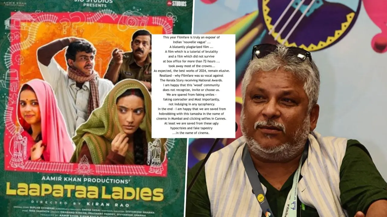 Kerala Story Director Sen Blasts Filmfare Award For Recognising ‘Plagiarised’ Laapataa Ladies?