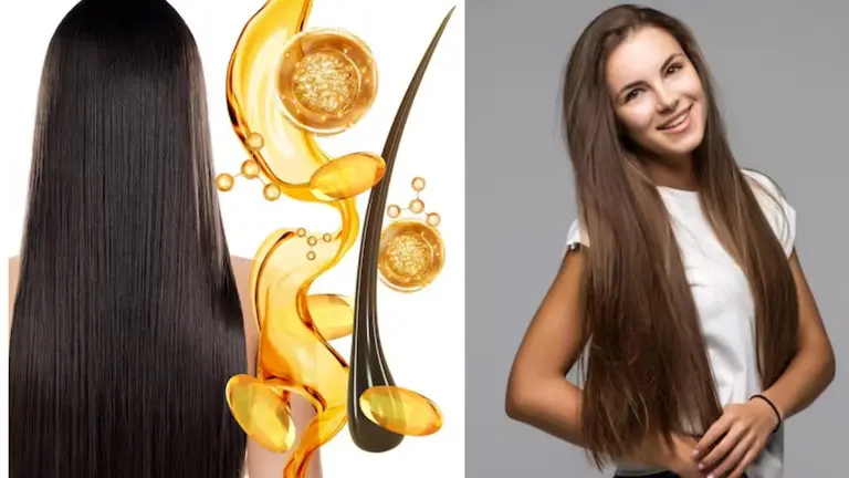 Keratin Treatment at Home: बेजान बालों में जान डालने के लिए घर पर करें इन 2 चीजों से केराटिन ट्रीटमेंट, लहराने लगेंगी जुल्फें keratin treatment at home using egg and aloe vera gel on hair and scalp to give protein to make them straight