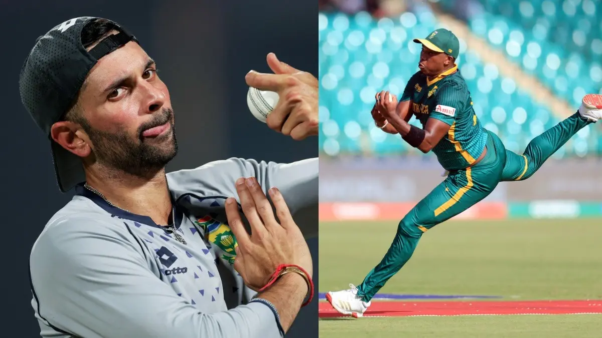 Keshav Maharaj and Lungi Ngidi