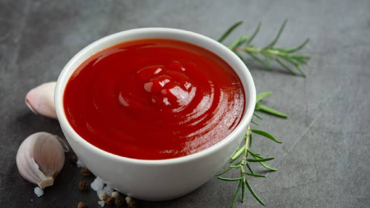 Ketchup in Fridge