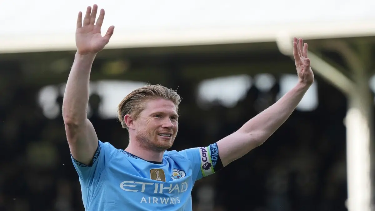 Kevin De Bruyne bids adieu to Manchester City fans