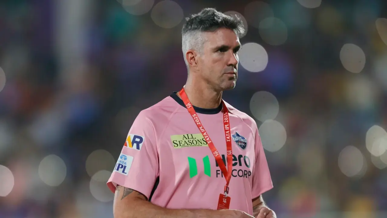 Kevin Pietersen during IPL 2025