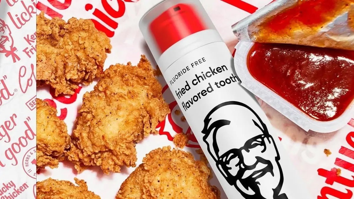 Here’s How Netizens Reacted To KFC’s Introduction Of Fried Chicken Toothpaste KFC toothpaste.