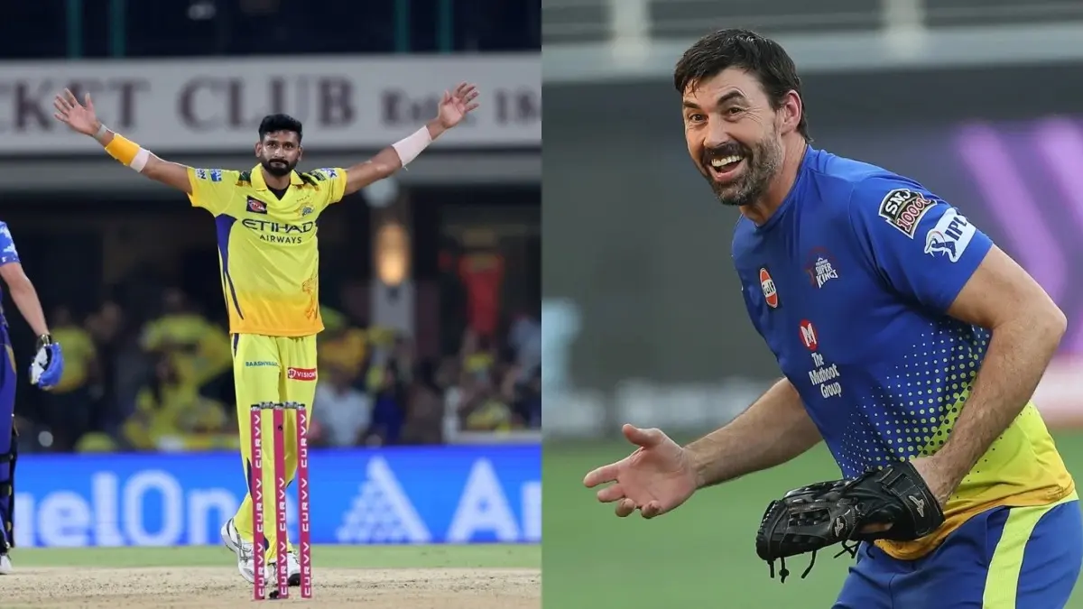 Khaleel Ahmed and Stephen Fleming