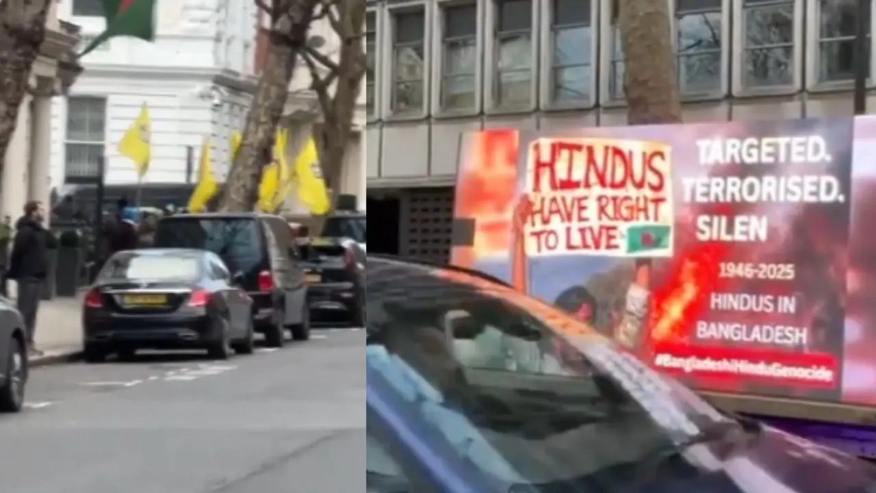 Khalistani Erupts protest in London
