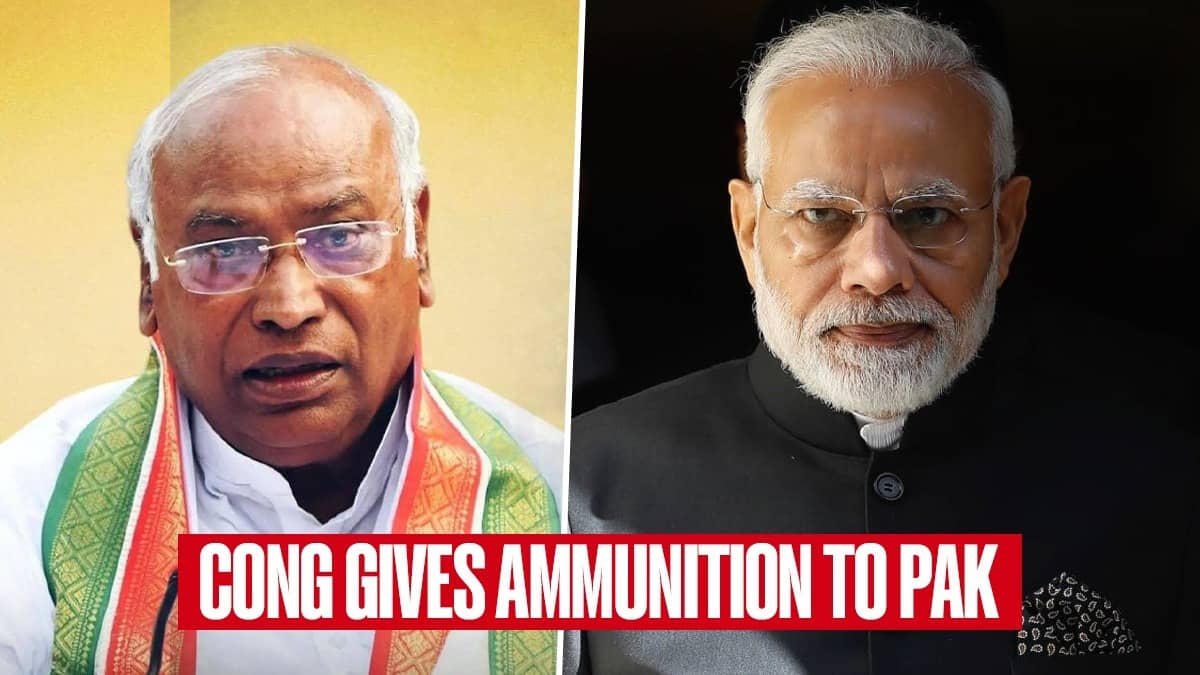 Congress Peddles Fake News, Kharge Alleges PM Modi Had Pahalgam Terror Attack Intel
