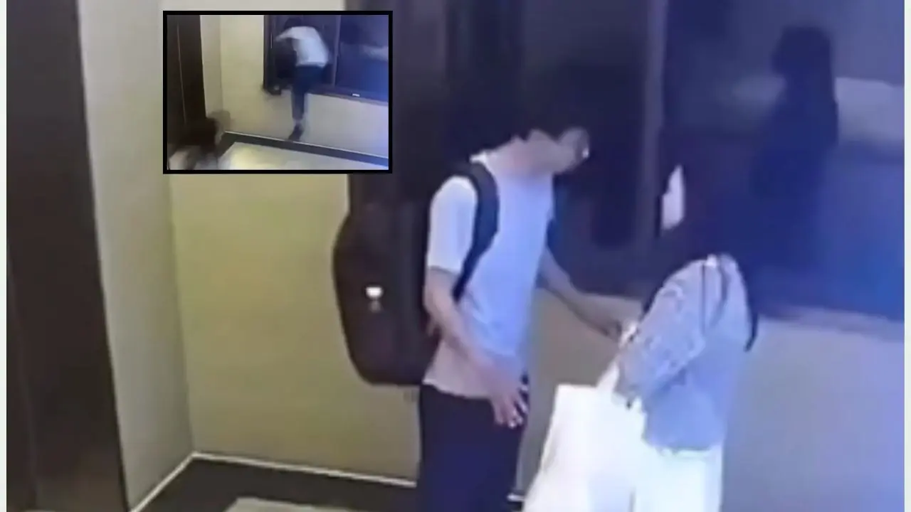 खिड़की से कूदा प्रेमी