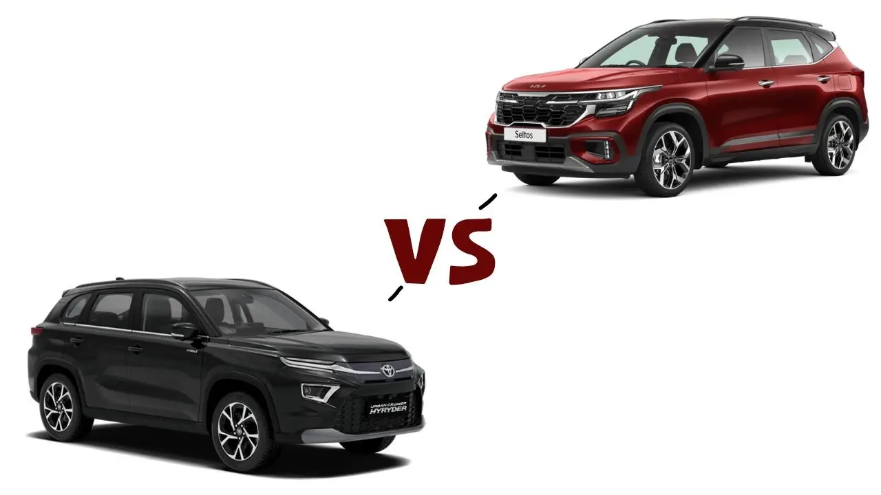 Kia Seltos vs Toyota Hyryder