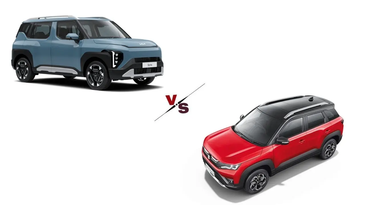 Kia Syros vs Maruti Suzuki Brezza