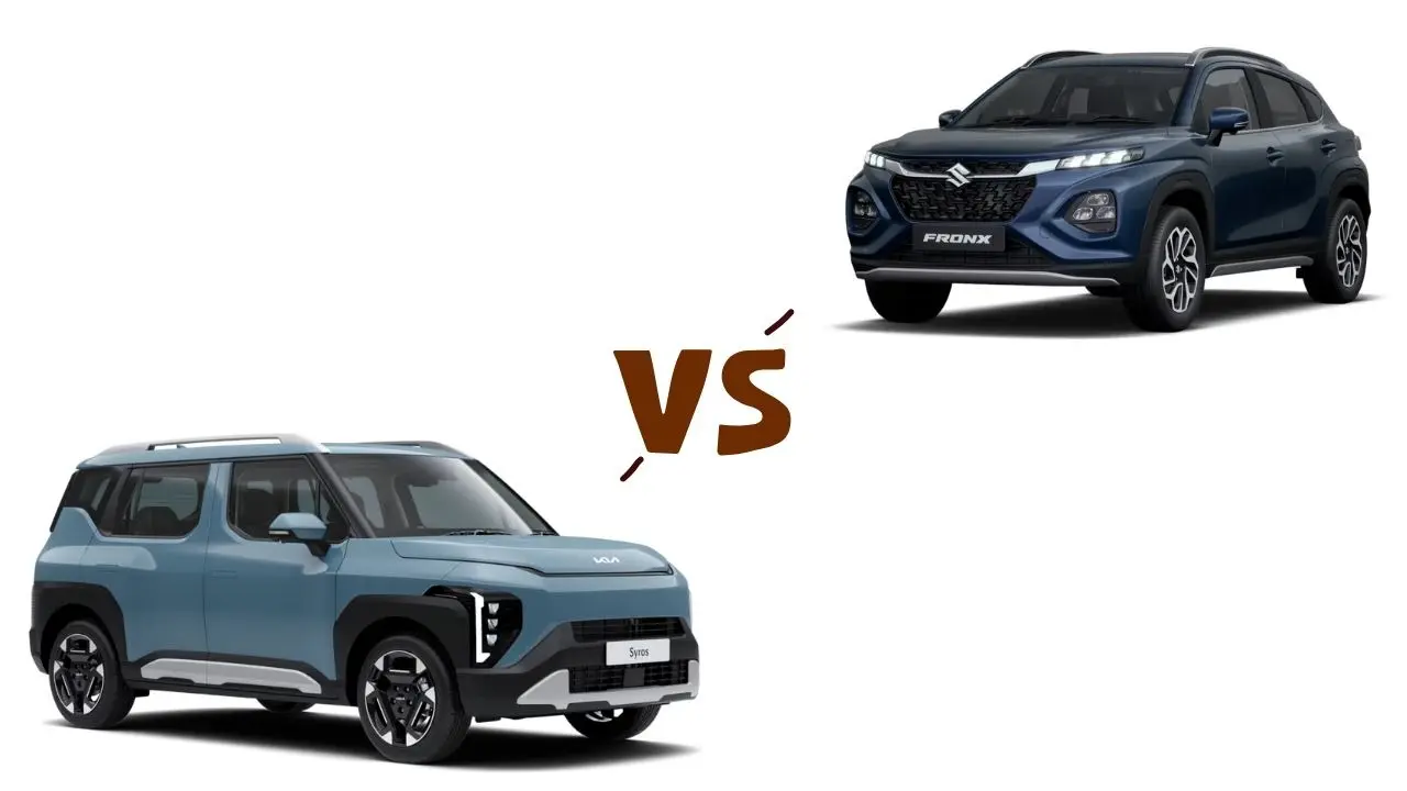 Kia Syros vs Maruti Suzuki Fronx