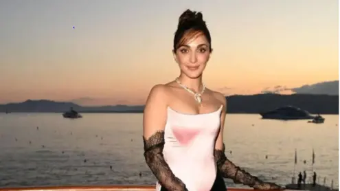 Most Memorable Fashion Moments From Bollywood In 2024 Kiara Advani's Cannes debut look.