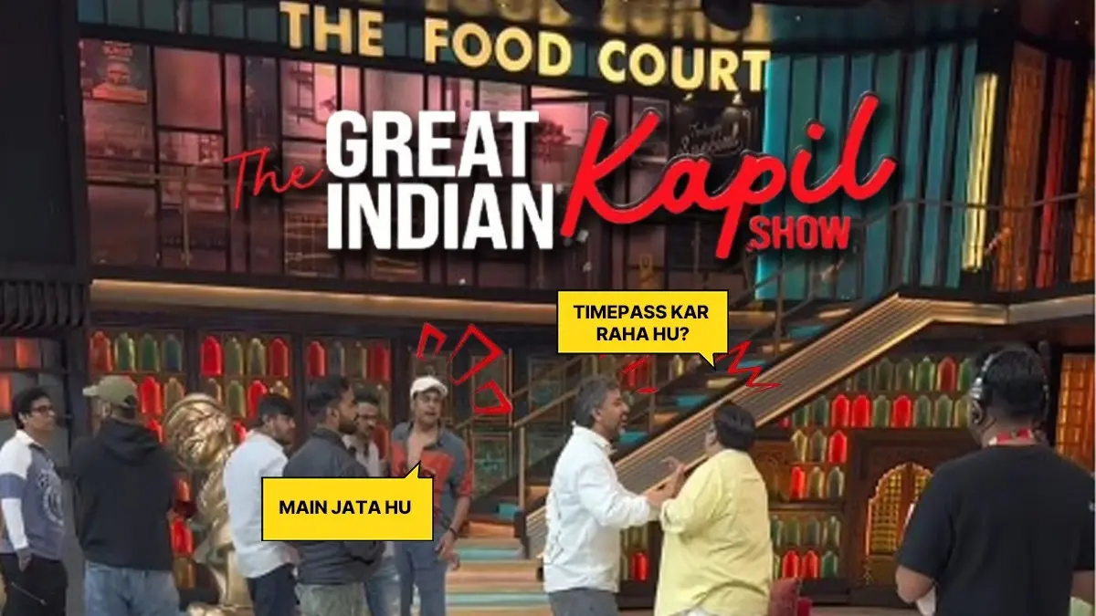 Kiku Sharda and Krushna Abhishek gets into a verbal spat at Kapil Sharma's show set.