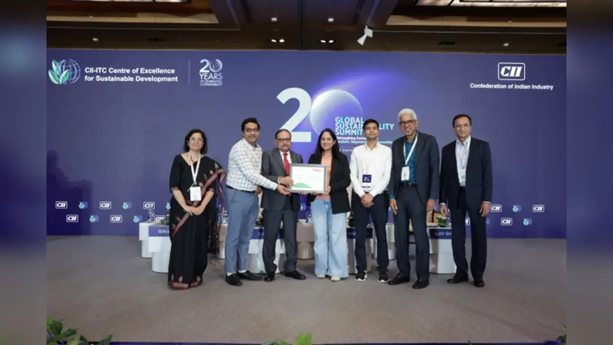 Kimbal Private Limited, a provider of advanced metering solutions, has been recognized by the Confederation of Indian Industry (CII) as an Emerging Eco Organization for 2024–25.