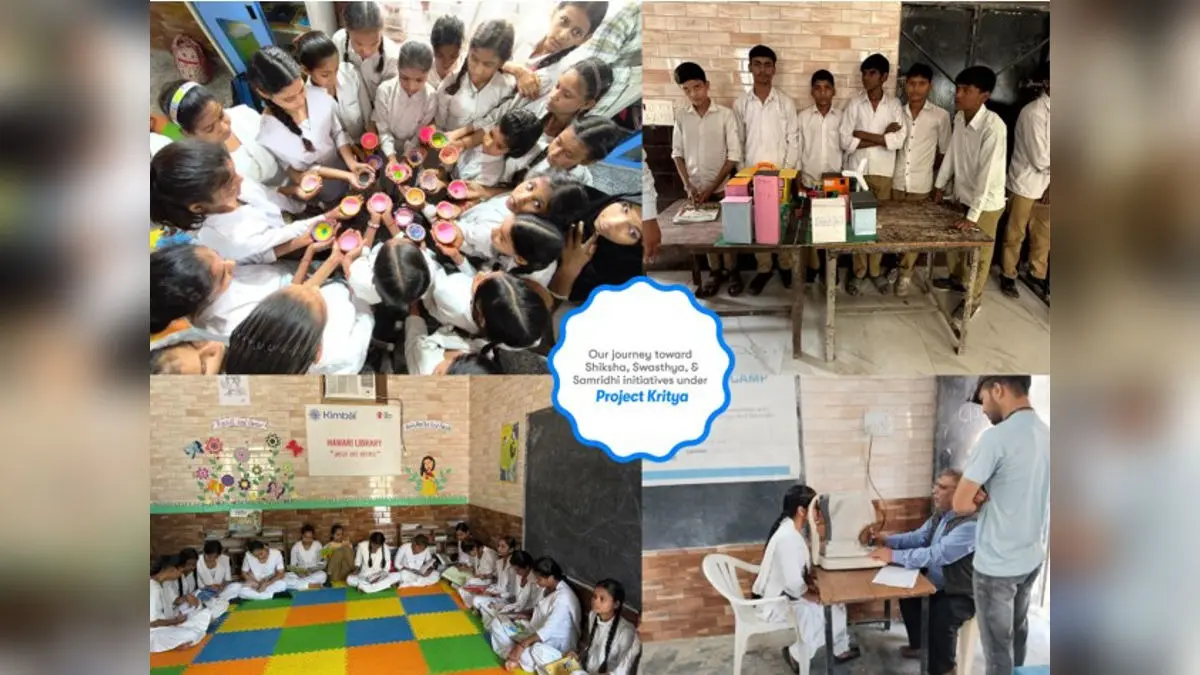 Kimbal’s Diwali of Empowerment: Lighting the Path for Many towards Siksha Swasthya and Samriddhi