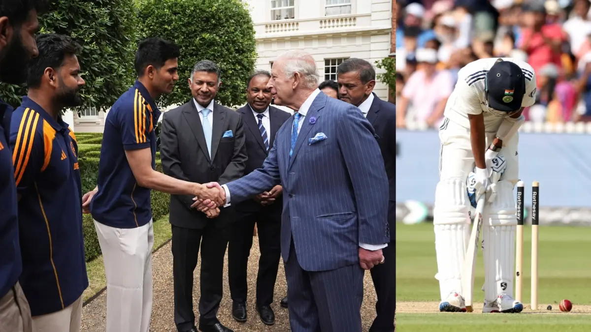 King Charles III reacts to Mohammed Siraj's dismissal