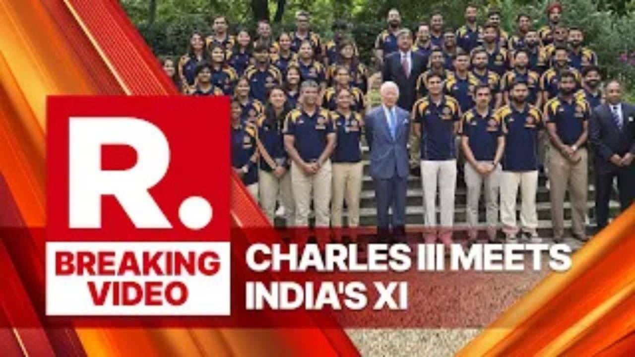 King Charles Meet Indian Cricket Team 