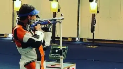 Kiran Jadhav Wins Men’s 50m Rifle 3P National Crown, Olympic Bronze Winner Swapnil Kusale Third Kiran Jadhav