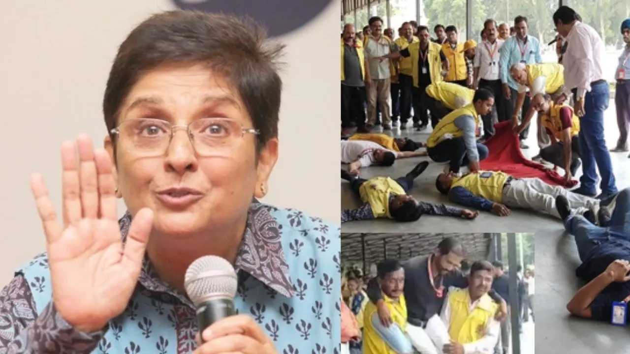 Kiren Bedi Tips on Mock Drill